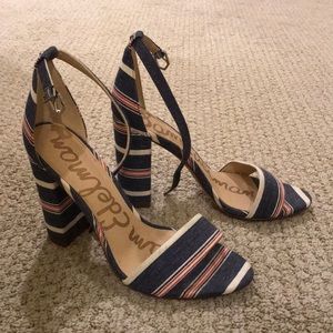 San Edelman Block Heels
